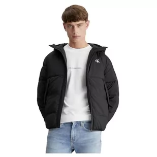 Calvin Klein Jeans Lekka kurtka męska wyściełana, Ck czarny, L - Kurtki męskie - miniaturka - grafika 1
