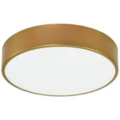 Lampy sufitowe - Euluna Lampa sufitowa Cleo 400, czujnik, 40 cm złota - miniaturka - grafika 1