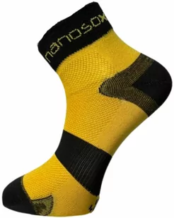 nanosox SPORT CYKLON skarpety .42-43 .żółty - Skarpetki sportowe męskie - miniaturka - grafika 1