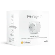 Systemy inteligentnych domów - Inteligentne gniazdko Eve Energy z funkcją pomiaru zużycia energii HomeKit Thread Matter (IC10EBO8351) - miniaturka - grafika 1