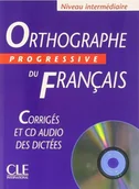 Książki do nauki języka francuskiego - Orthographe progressive du francais interm Cd - Isabelle Chollet - książka z płytą - miniaturka - grafika 1