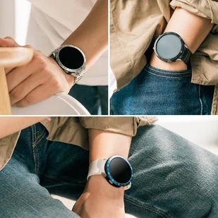 Ringke Air Sports+Bezel 2w1 etui ze stalową ramką do Samsung Galaxy Watch 5 40mm pokrowiec na kopertę czarno-srebrny (GW4-40-10_AS02) - Akcesoria do smartwatchy - miniaturka - grafika 8