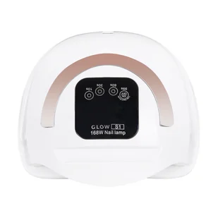 Lampa UV Dual Led Glow S1 168W złota - Lampy UV do paznokci - miniaturka - grafika 6