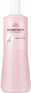 Wella Shinefinity Brush&Bowl Aktywator do farb, aplikacja pędzlem 1000ml - Farby do włosów i szampony koloryzujące - miniaturka - grafika 1