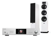 Zestawy stereo - Rotel S14 (srebrny) + Tesi 6 (biały) - miniaturka - grafika 1