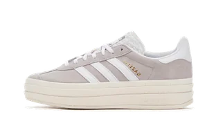 Adidas Gazelle Bold Grey White - Buty sportowe damskie Adidas Gazelle Bold Grey White - Buty sportowe damskie - miniaturka - grafika 1