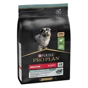 Sucha karma dla psów - 10 / 12 + 2 kg gratis! Purina Pro Plan, karma sucha dla psa, 12 kg / 14 kg - Medium Puppy Sensitive Digestion, jagnięcina i ryż, 12 kg - miniaturka - grafika 1