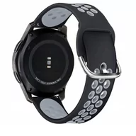 Akcesoria do smartwatchy - Tech-Protect Pasek Softband do Galaxy Watch 3 45mm Black/Grey - miniaturka - grafika 1
