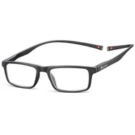 Okulary korekcyjne, oprawki, szkła - Okulary Na MAGNES do Czytania PLUSY Damskie Męskie MR59 moc: +3 - miniaturka - grafika 1