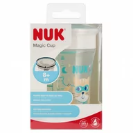 Kubki dla dzieci - NUK Kubek 230 ml 8m   Magic Cup turkusowym - miniaturka - grafika 1