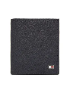Tommy Hilfiger Duży Portfel Męski Th Flag Trifold AM0AM13521 Granatowy - Portfele - miniaturka - grafika 1
