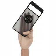Etui i futerały do telefonów - Bizon Etui Case Hybrid Ring do Pixel 7 Pro czarne - miniaturka - grafika 1