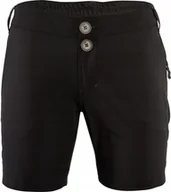 Spodenki rowerowe - Spodenki rowerowe damskie Silvini Ciane black S - miniaturka - grafika 1