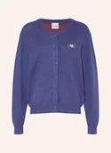Swetry damskie - Ichi Kardigan Ihezanora blau - miniaturka - grafika 1