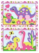 Zabawki kreatywne - CreArt Junior Colorful Dinos - miniaturka - grafika 1