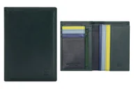 Portfele - Cienki Skórzany Portfel Damski Dudu®, 534-4714 Ciemnozielony - miniaturka - grafika 1