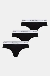 Calvin Klein Underwear slipy 3-pack męskie kolor czarny 000NB3962A - Majtki męskie - miniaturka - grafika 1