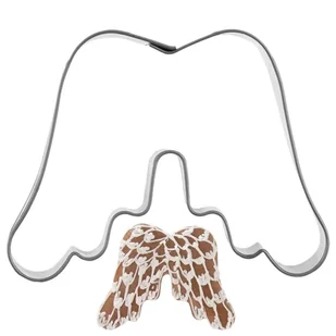 Wykrawacz do ciastek stalowy skrzydła 11 cm - Formy do ciast - miniaturka - grafika 1