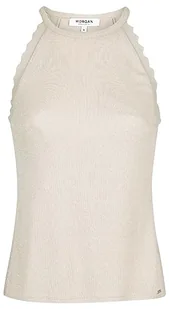 Morgan Koszulka damska, BEŻOWY, M - Koszulki i topy damskie - miniaturka - grafika 1