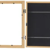 Ramki na zdjęcia - Ramka na rysunki drewniana natural 33 x 24.5 cm - miniaturka - grafika 1