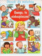 Książki edukacyjne - Obrazki dla maluchów. Uwaga, to niebezpieczne! - miniaturka - grafika 1