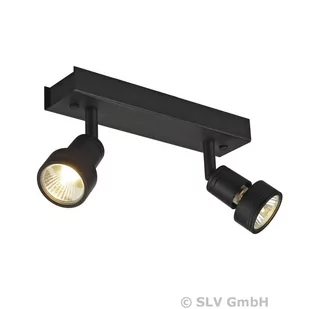 Spotline Puri 2 Czarny (147370) - - Lampy ścienne - miniaturka - grafika 2