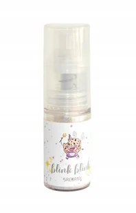 BARWNIK PROSZKU BROKAT SPRAY BLINK SREBRNY 5g - Dodatki do ciast w proszku - miniaturka - grafika 1