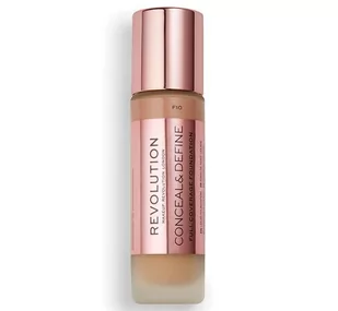 Makeup Revolution Conceal & Define podkład kryjący odcień F10 23 ml - Podkłady do twarzy - miniaturka - grafika 1