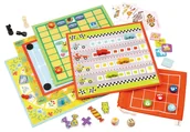 Układanki dla dzieci - Tooky Toy TOOKY TOY Zestaw Gier 18w1 Warcaby Karty Sudoku Kółko i Krzyżyk - miniaturka - grafika 1