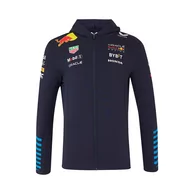 Bluzy męskie - Bluza męska Full Zip Hoodie Team Red Bull Racing 2024 - miniaturka - grafika 1