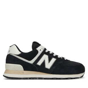 Sneakersy New Balance U574YCE Czarny - Sneakersy damskie - miniaturka - grafika 1
