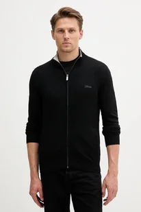 Guess kardigan z domieszką wełny DARRELL męski kolor czarny M5YR28 Z0122 - Swetry męskie - miniaturka - grafika 1