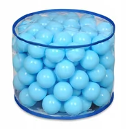 Fotele i krzesła ogrodowe - Pufa Siedzisko Dla Dzieci Niebieskie Piłki 39Cm - miniaturka - grafika 1