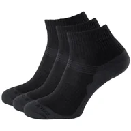 Skarpetki męskie - Skarpetki Zulu Merino Lite 3 pack Rozmiar skarpet: 43-47 / Kolor: czarny/szary - miniaturka - grafika 1