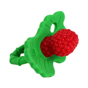 Razbaby - Gryzak Soczysta Malina 1 szt. - Gryzaki dla dzieci - miniaturka - grafika 1