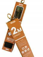 Kable USB - Kabel USB - USB C 2m czarny/czerwony - miniaturka - grafika 1