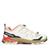 Buty trekkingowe męskie - Trekkingi Salomon Xa Pro 3D V9 L47882600 Écru - miniaturka - grafika 1