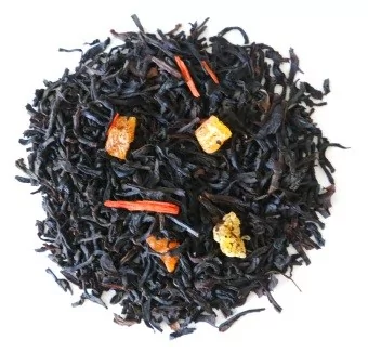 Herbata czarna o smaku morelowo truflowym 120g najlepsza herbata liściasta sypana w eko opakowaniu