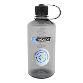 Shakery i bidony sportowe - Nalgene - Butelka Narrow Mouth Sustain - 1 L - Szara - 2021-0432 - miniaturka - grafika 1