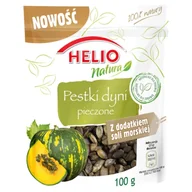 Bakalie - Helio Natura Pestki dyni pieczone 100 g - miniaturka - grafika 1