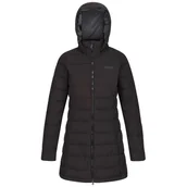 Kurtki i kamizelki sportowe damskie - Damski płaszcz zimowy Regatta Starler Rozmiar: XS / Kolor: czarny - miniaturka - grafika 1