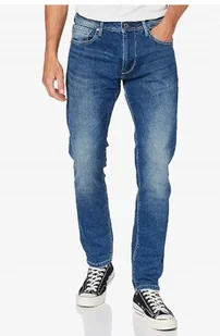 Pepe Jeans Niebieskie Jeansy Męskie Proste 30/32 2z7g1_d* - Spodnie męskie - miniaturka - grafika 1