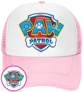 CZAPKA Z DASZKIEM PSI PATROL DLA DZIECI SIATKA RÓŻOWA BEJSBOLÓWKA - Czapki i chusty sportowe męskie - miniaturka - grafika 1