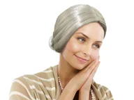 Dodatki do strojów karnawałowych - Peruka Babcia - 1 szt. - miniaturka - grafika 1