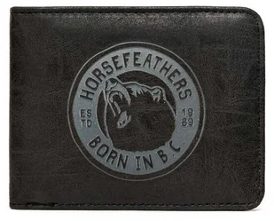 Horsefeathers GORD black mężczyzna luksusowy portfel - Akcesoria i dodatki do ubrań dla dzieci - miniaturka - grafika 1