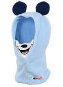 Czapki damskie - Niebieska kominiarka niemowlęca polarowa Myszka Mickey Disney Baby - rozmiar 48 cm - miniaturka - grafika 1