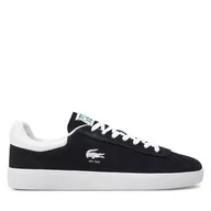 Sneakersy męskie - Sneakersy Lacoste 746SMA0065 Czarny - miniaturka - grafika 1