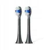 Końcówki do szczoteczek elektrycznych - Końcówki do szczoteczki SOOCAS X3 X3U X5 V1 2szt CZARNE ORYGINAŁ - miniaturka - grafika 1