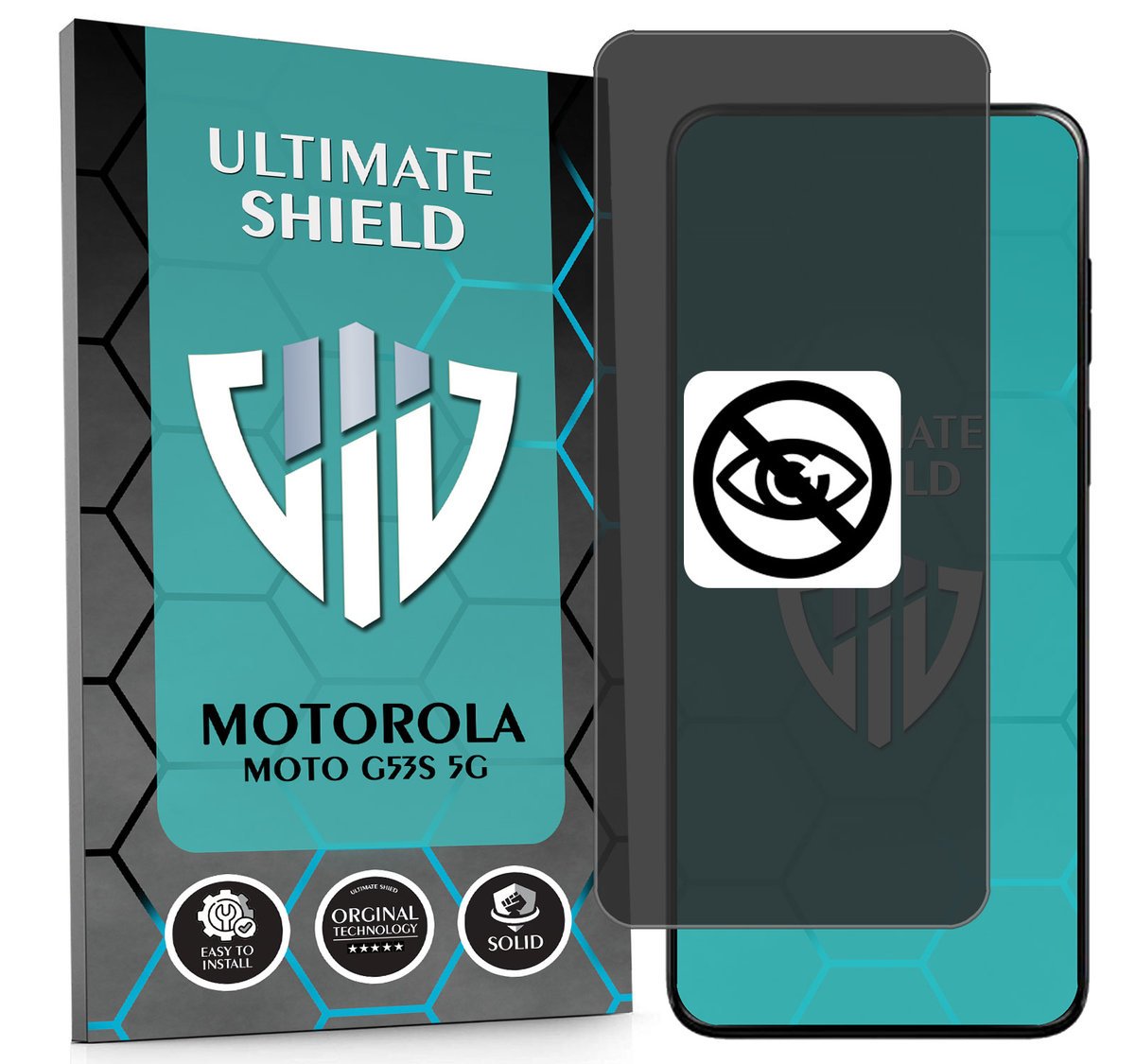 FOLIA 5D ANTYSZPIEGOWSKA DO MOTOROLA MOTO G53S 5G HYDROŻELOWA MATOWA