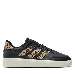 Sneakersy adidas Courtblock IH0045 Czarny - Sneakersy damskie - miniaturka - grafika 1